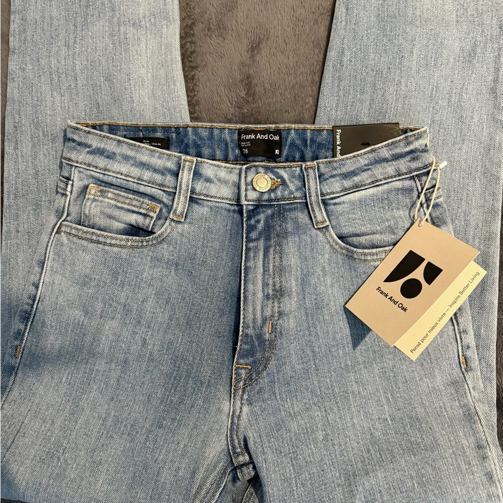 Frank and Oak Slim Leg Jeans